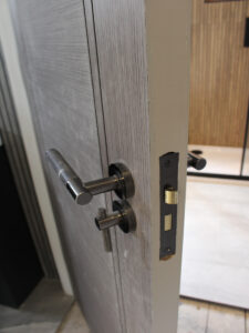 Bathroom new lock
