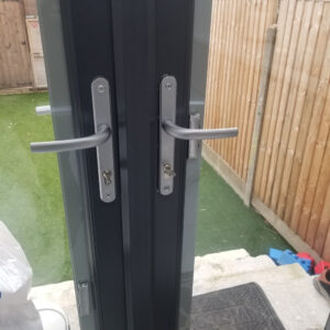 double doors and locks